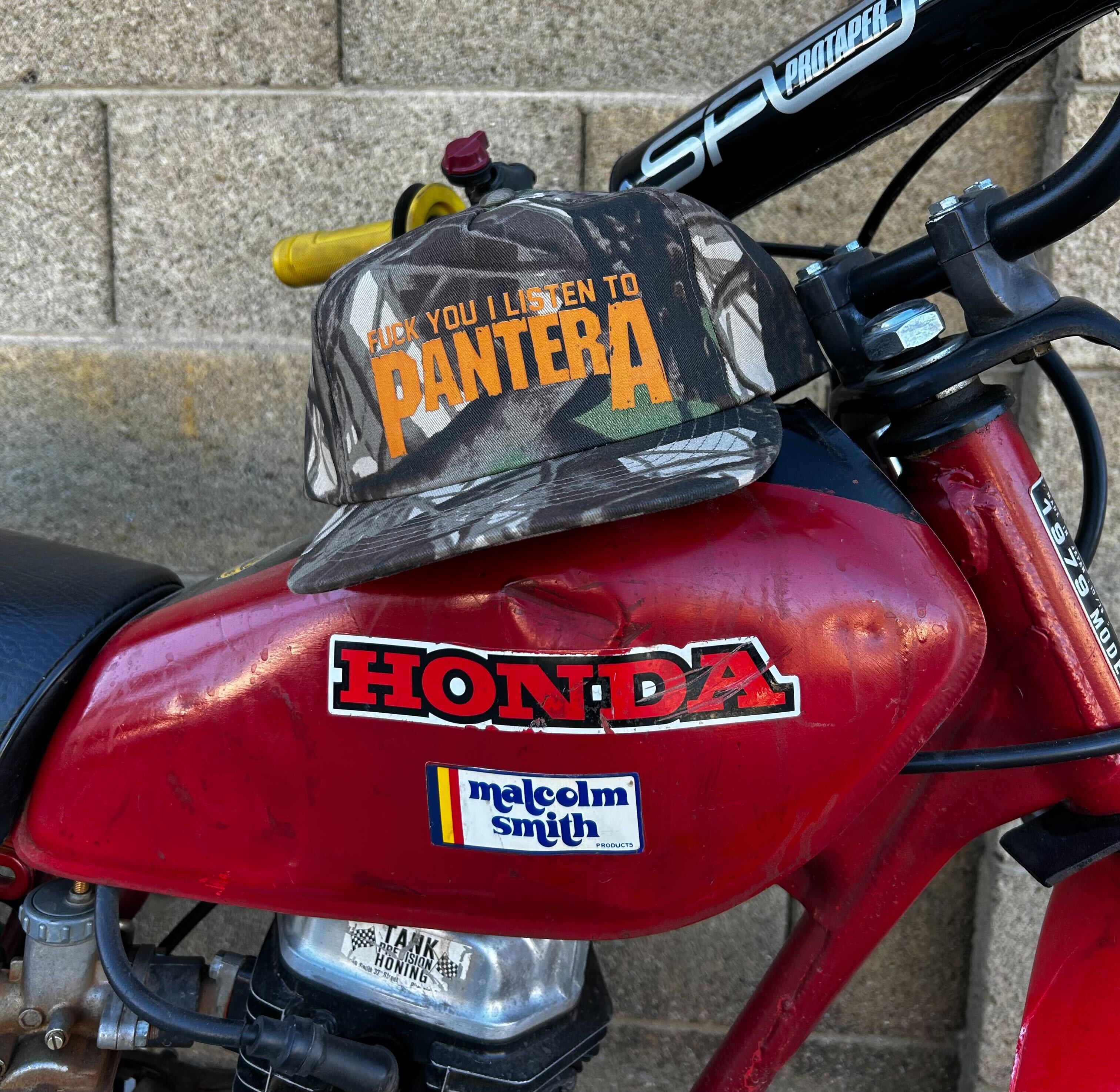 Pantera Orange/Camo hat